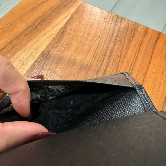 LV epi leather pocket organizer
